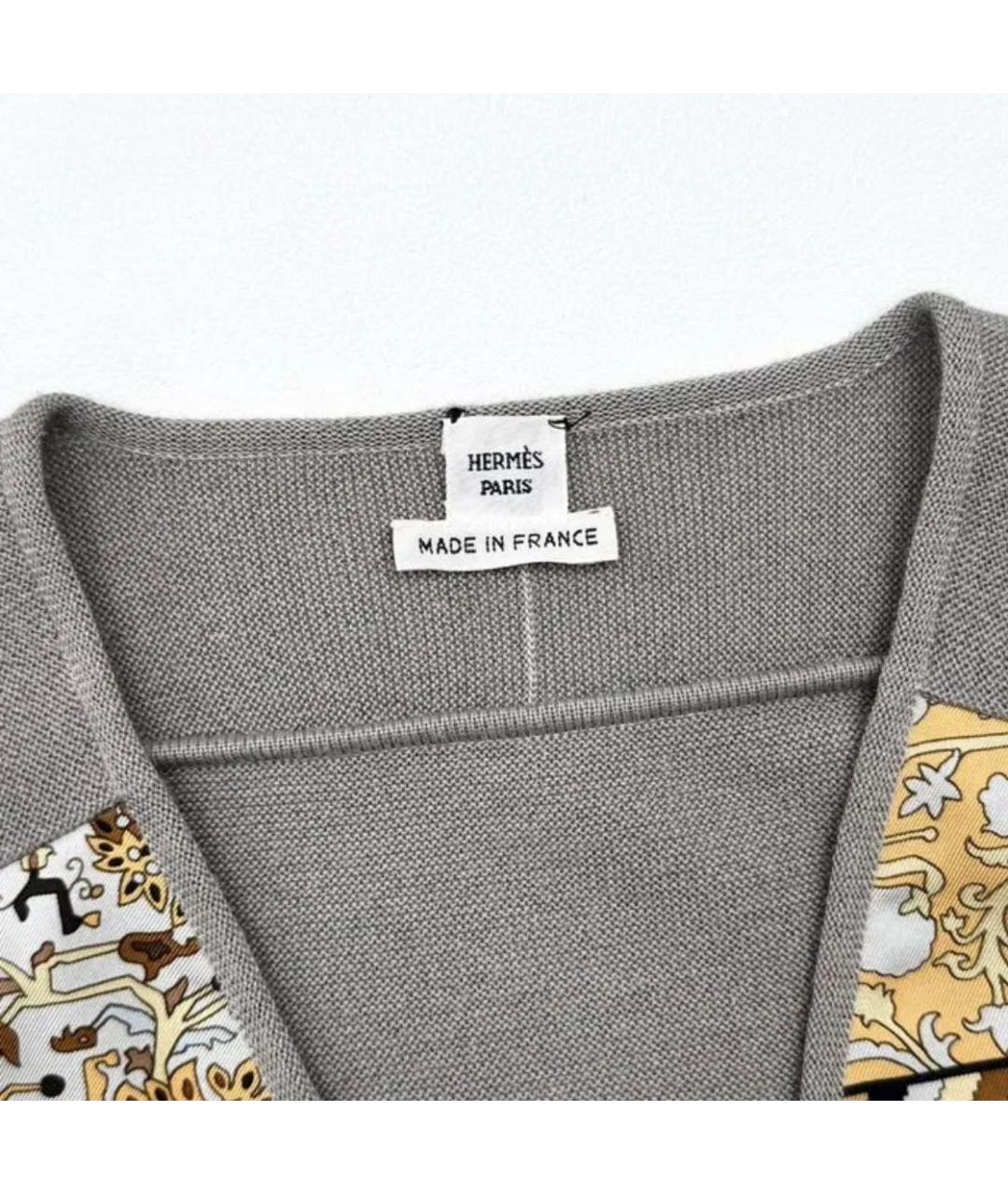 HERMES Мульти шерстяной джемпер / свитер, фото 4