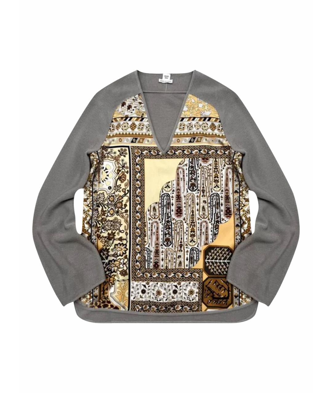 HERMES Мульти шерстяной джемпер / свитер, фото 1