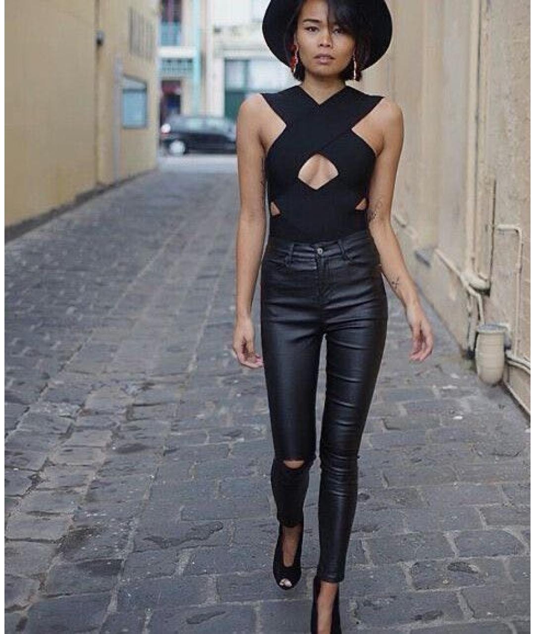 BALMAIN Черная вискозная блузы, фото 2