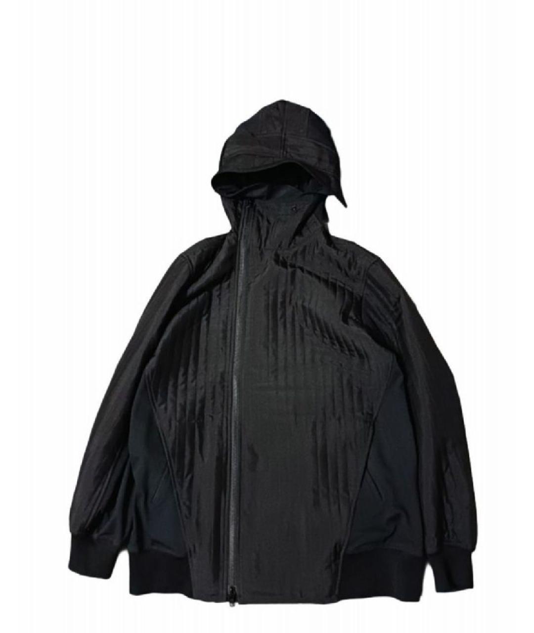 Y-3 Черная полиэстеровая куртка, фото 1