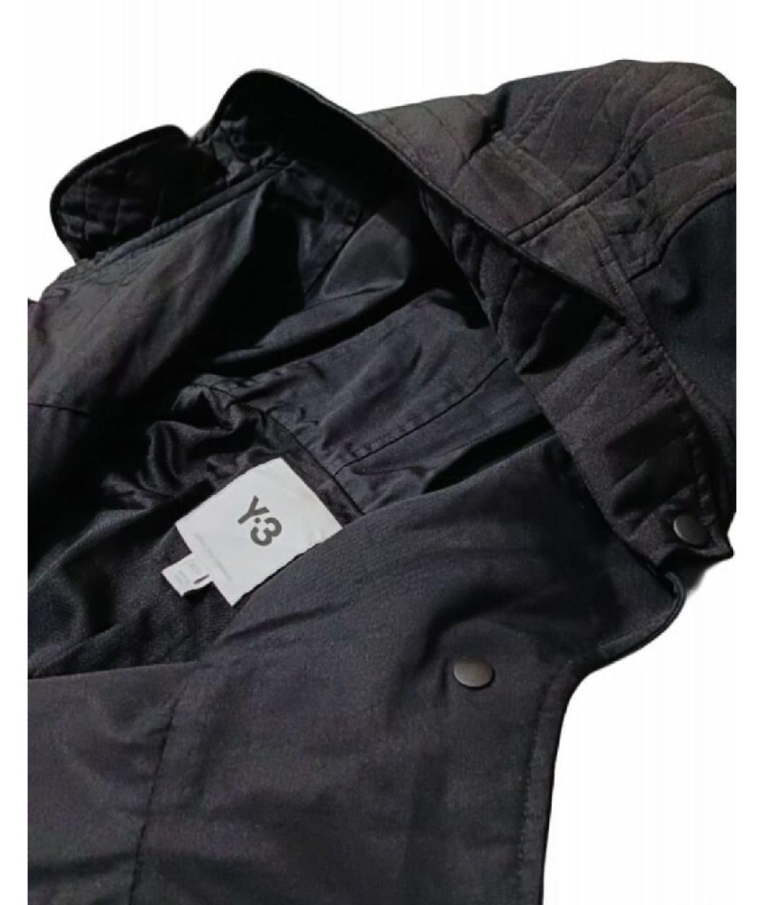 Y-3 Черная полиэстеровая куртка, фото 6