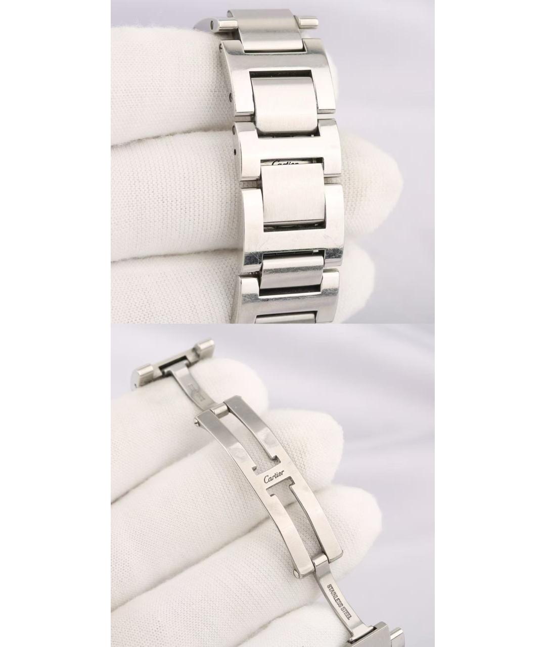 CARTIER Серебряные часы, фото 6