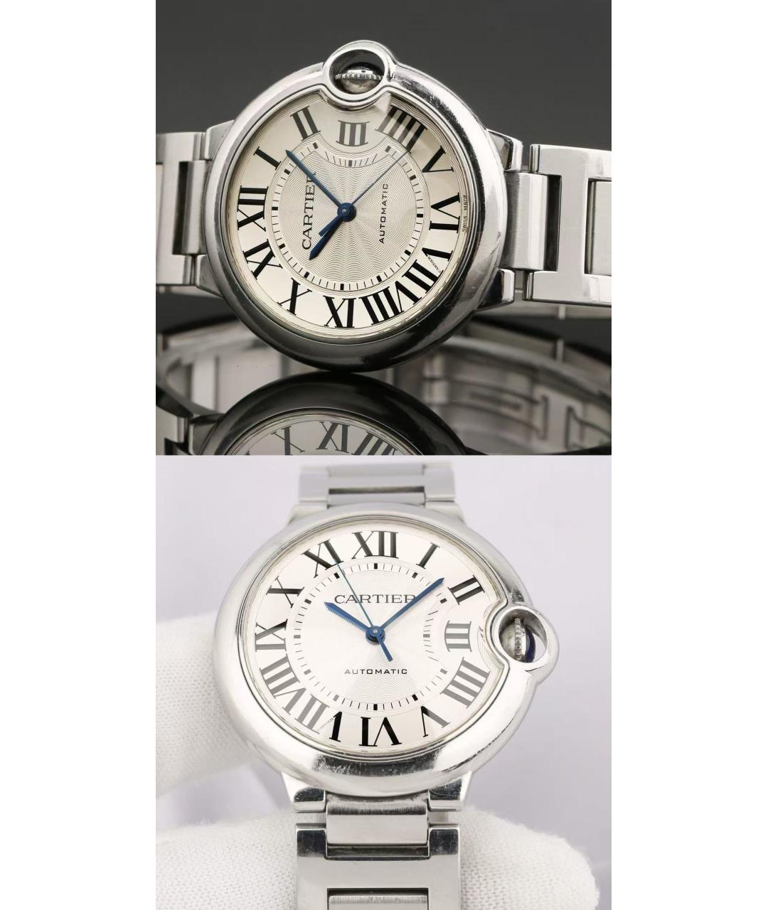 CARTIER Серебряные часы, фото 3