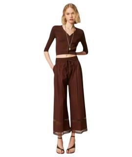 TWIN-SET Прямые брюки