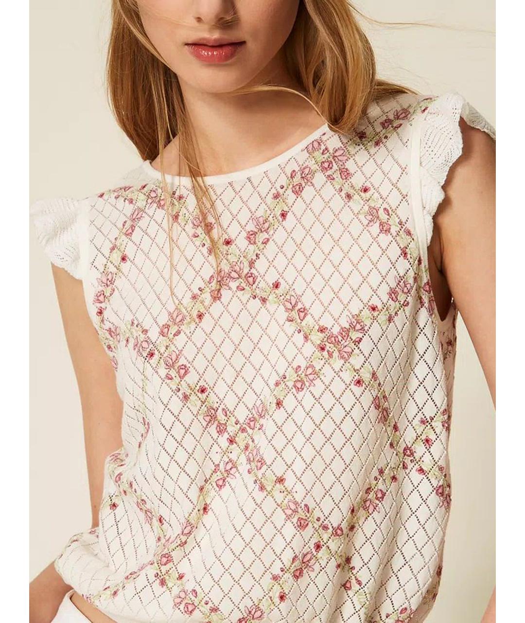 TWIN-SET Мульти хлопковая блузы, фото 6