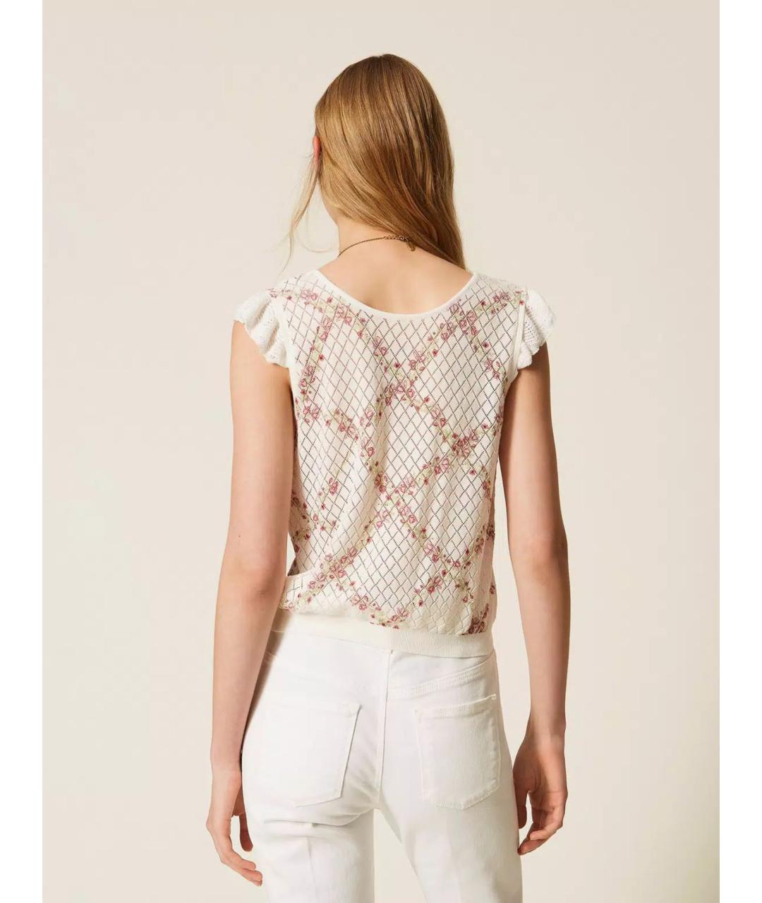 TWIN-SET Мульти хлопковая блузы, фото 5