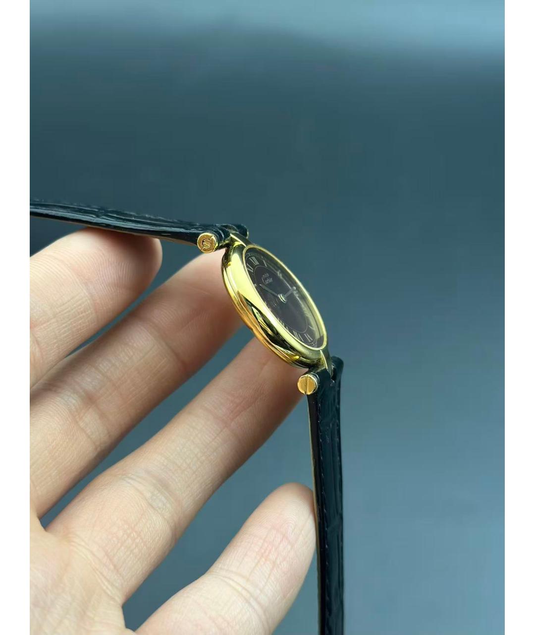 CARTIER Золотые часы, фото 4