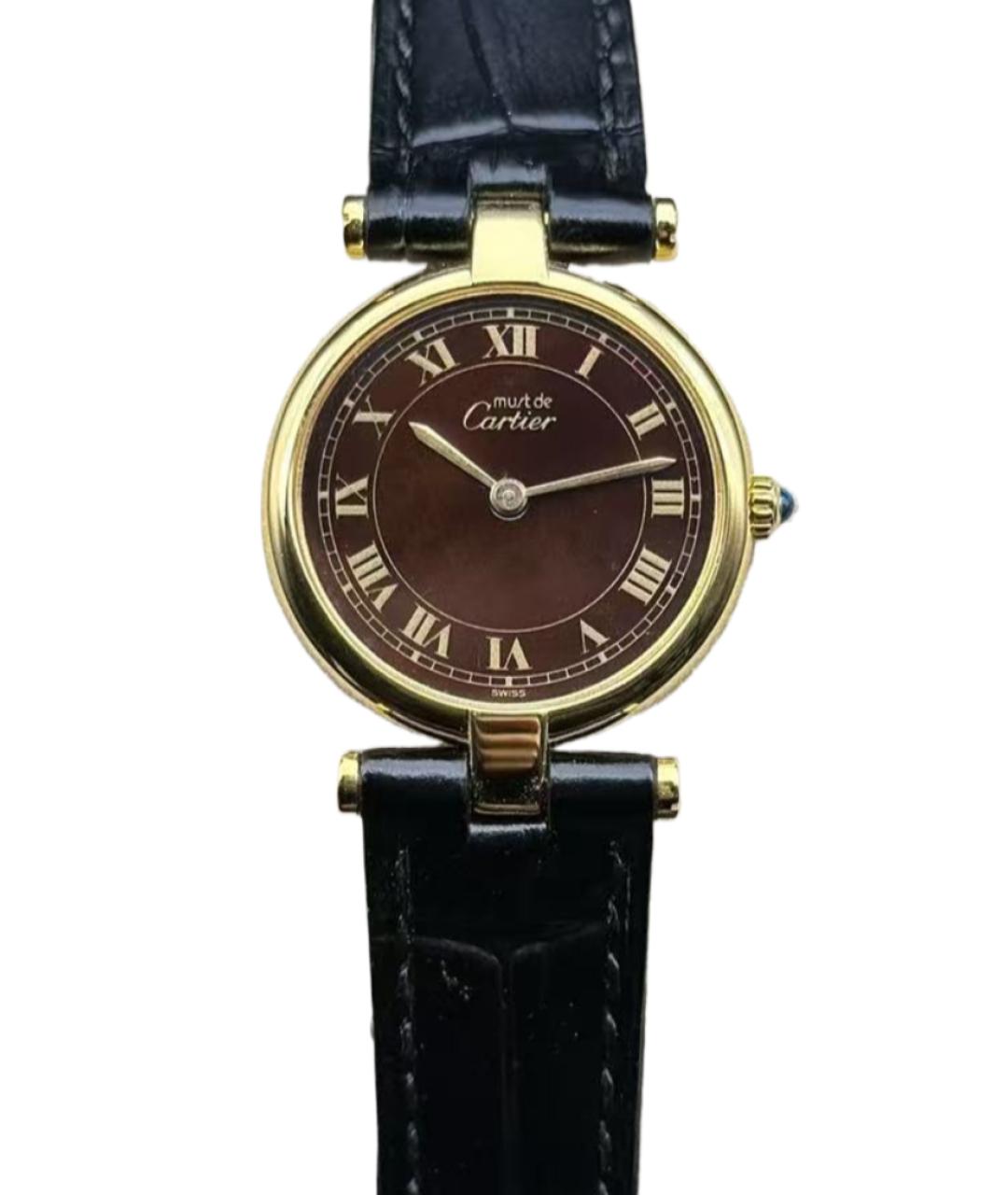 CARTIER Золотые часы, фото 1