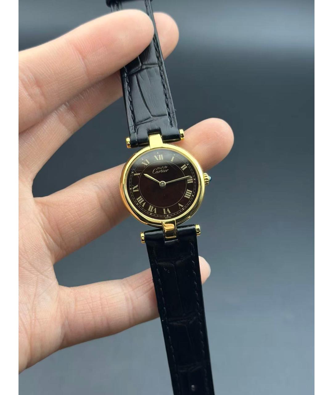 CARTIER Золотые часы, фото 6