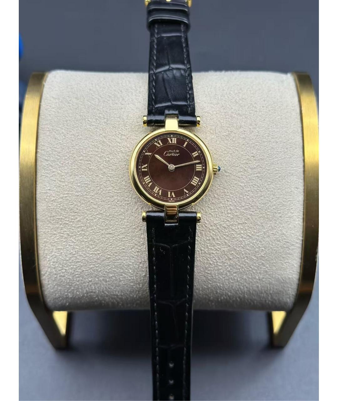 CARTIER Золотые часы, фото 2