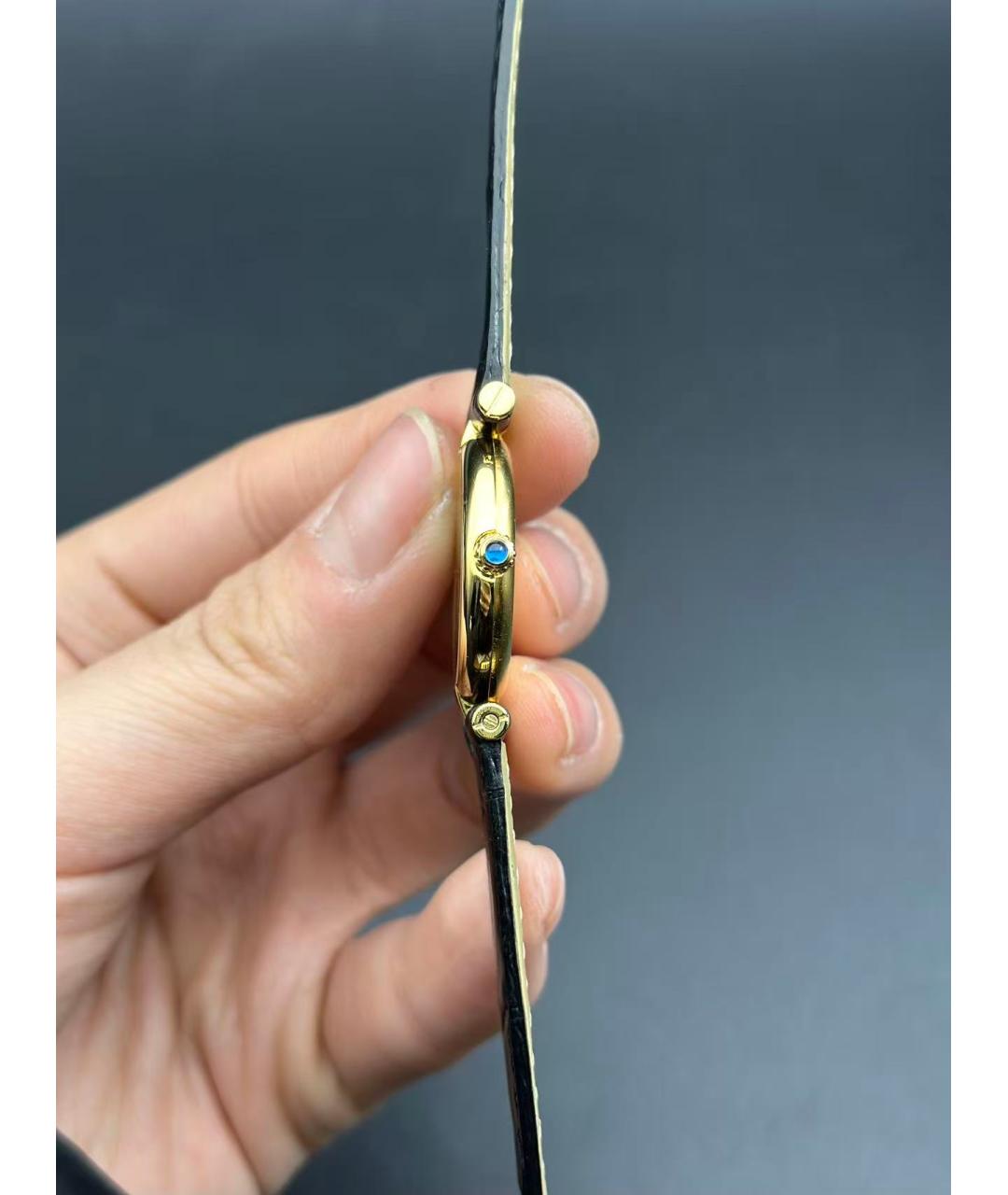 CARTIER Золотые часы, фото 5