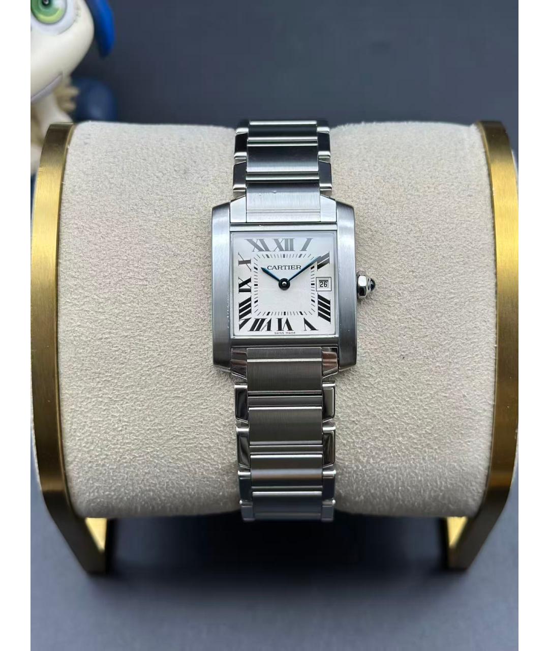 CARTIER Серебряные часы, фото 2