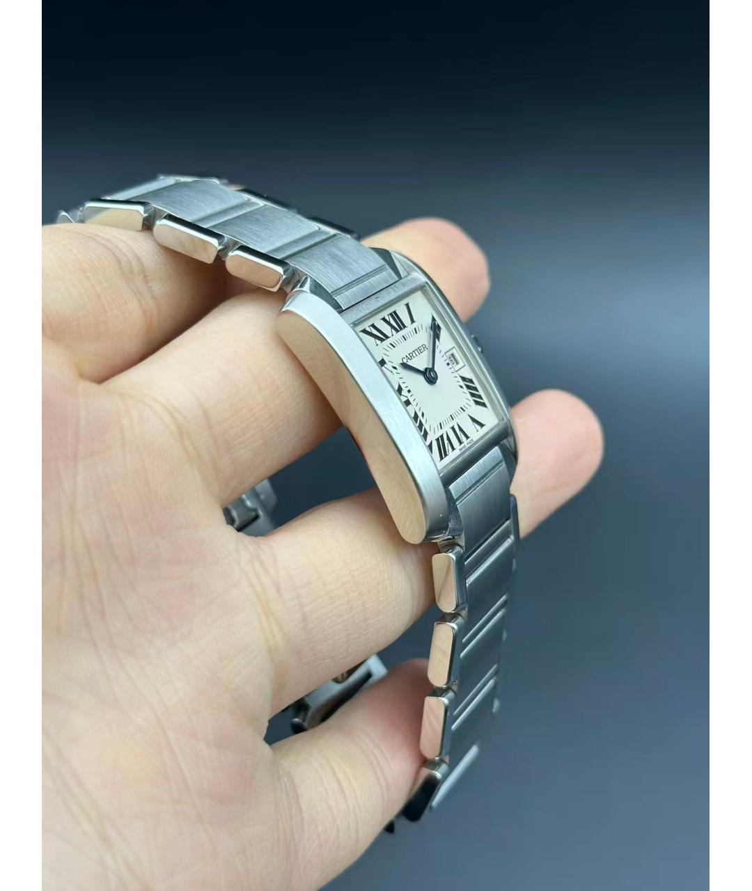 CARTIER Серебряные часы, фото 3