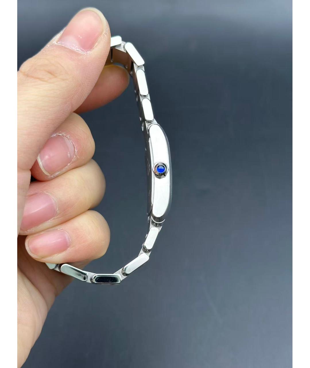 CARTIER Серебряные часы, фото 4