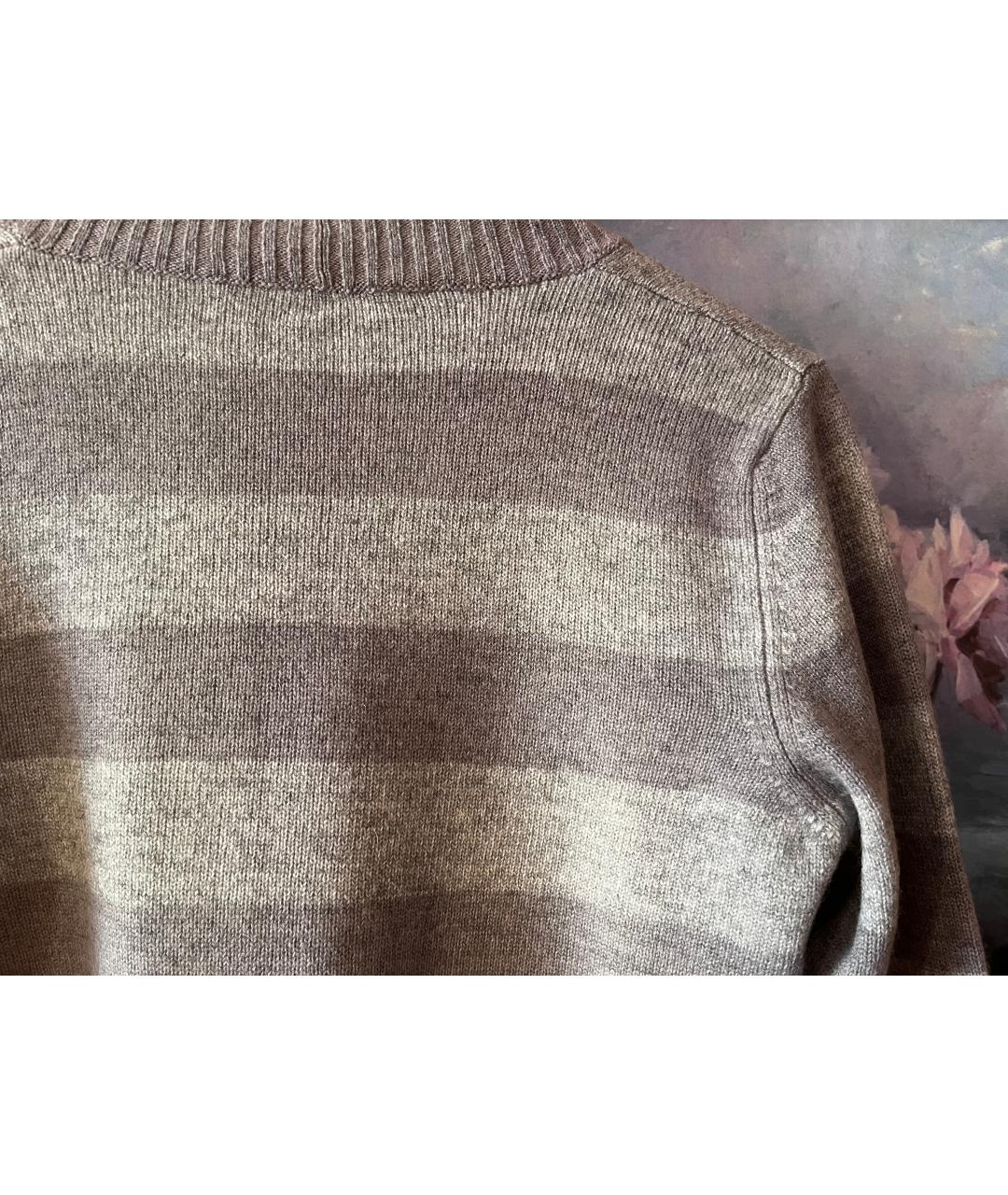 FABIANA FILIPPI Серый шерстяной кардиган, фото 5