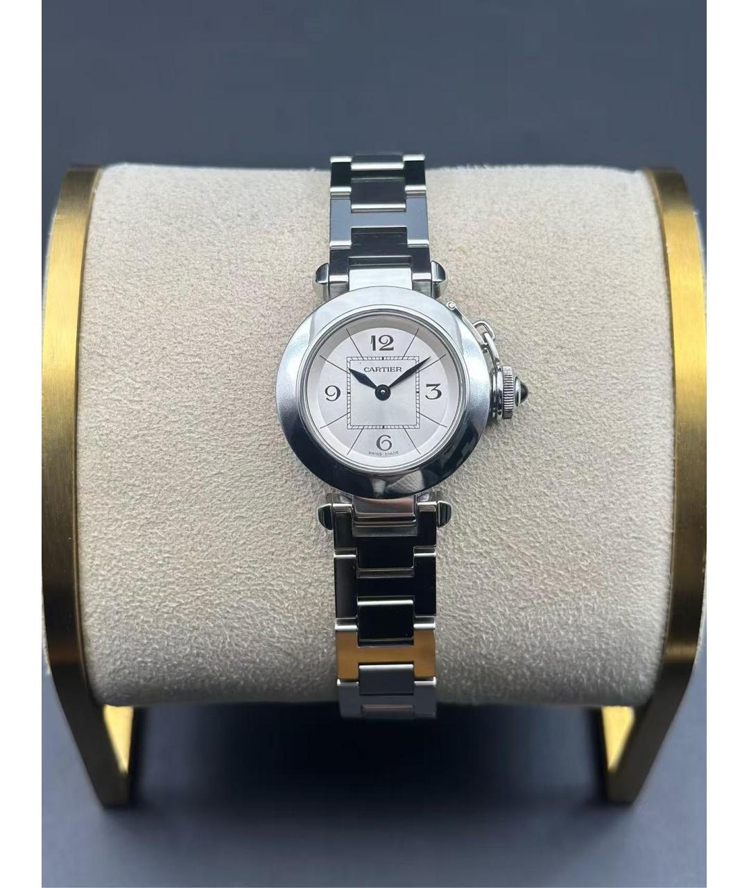 CARTIER Серебряные часы, фото 2