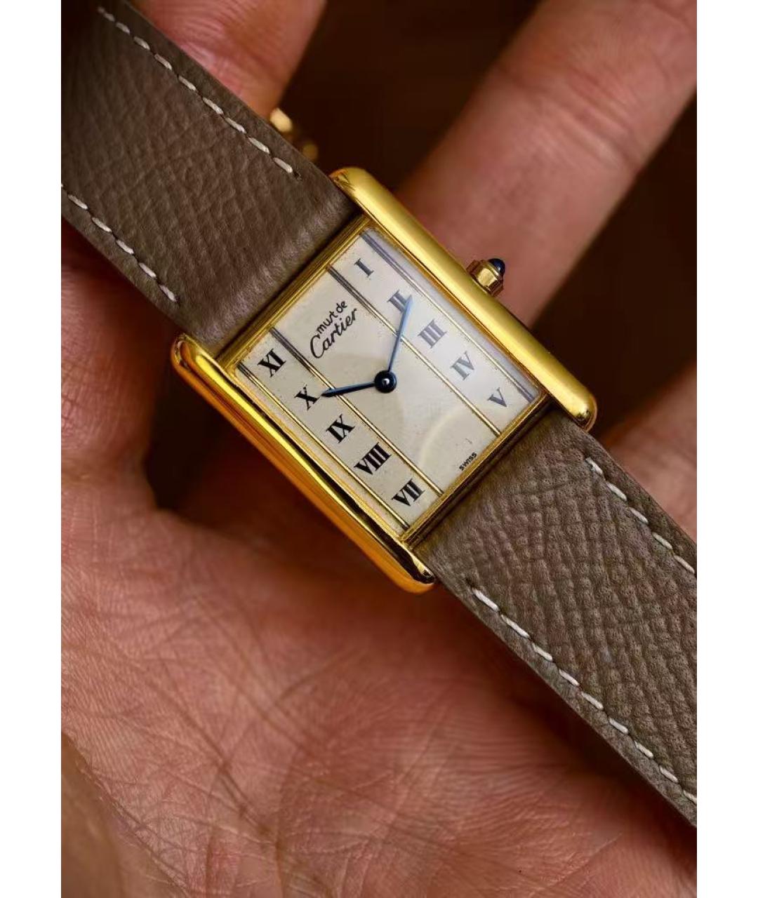 CARTIER Золотые часы, фото 4