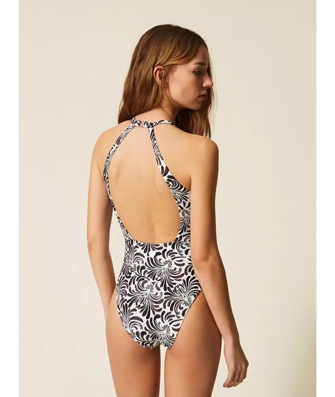 TWIN-SET Мульти полиамидовый купальник, фото 4