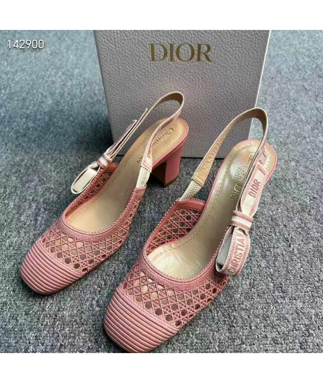 CHRISTIAN DIOR Розовые туфли, фото 6