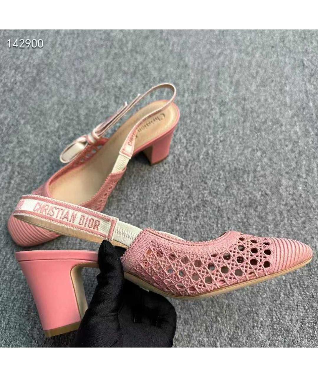 CHRISTIAN DIOR Розовые туфли, фото 4