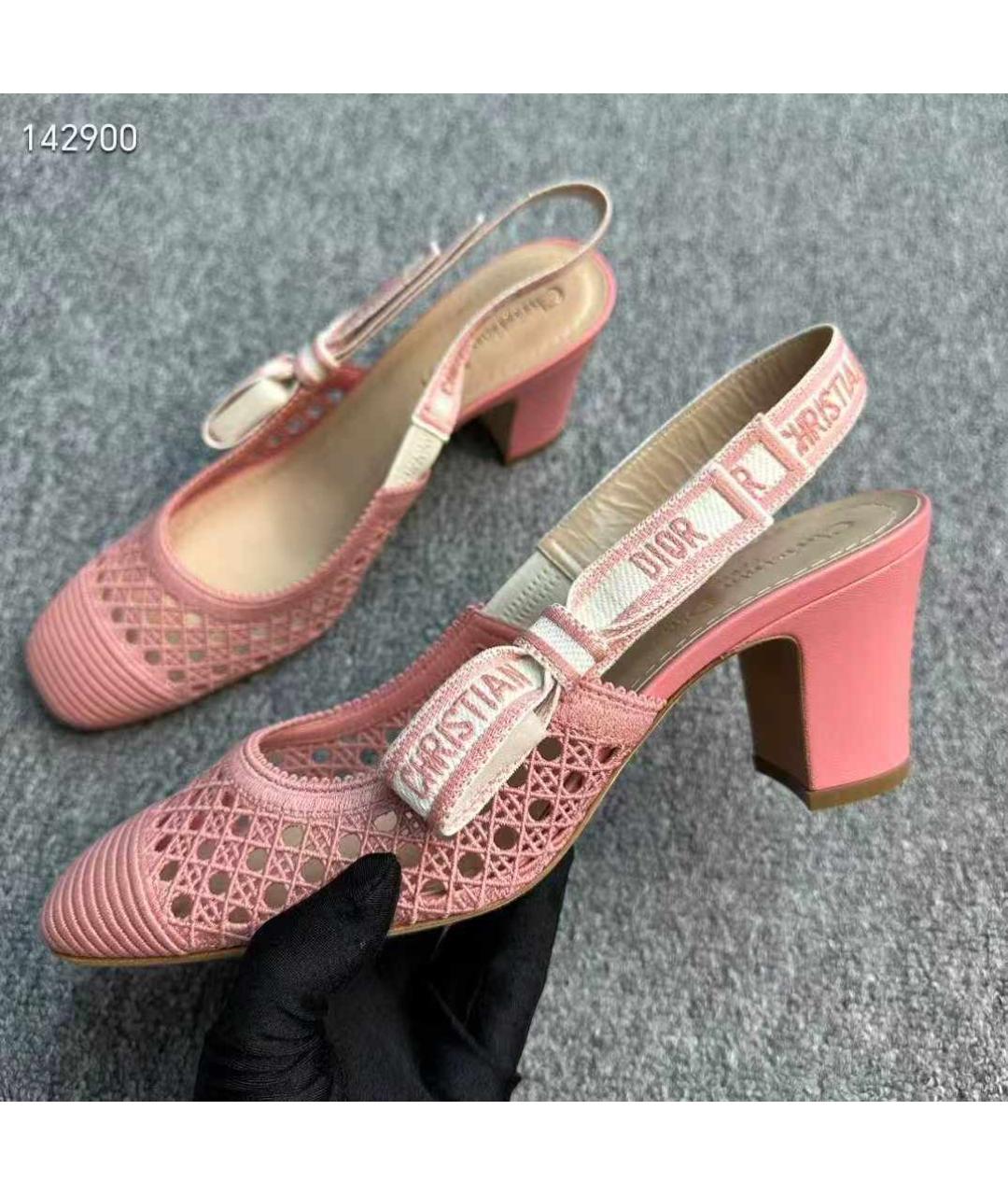 CHRISTIAN DIOR Розовые туфли, фото 3