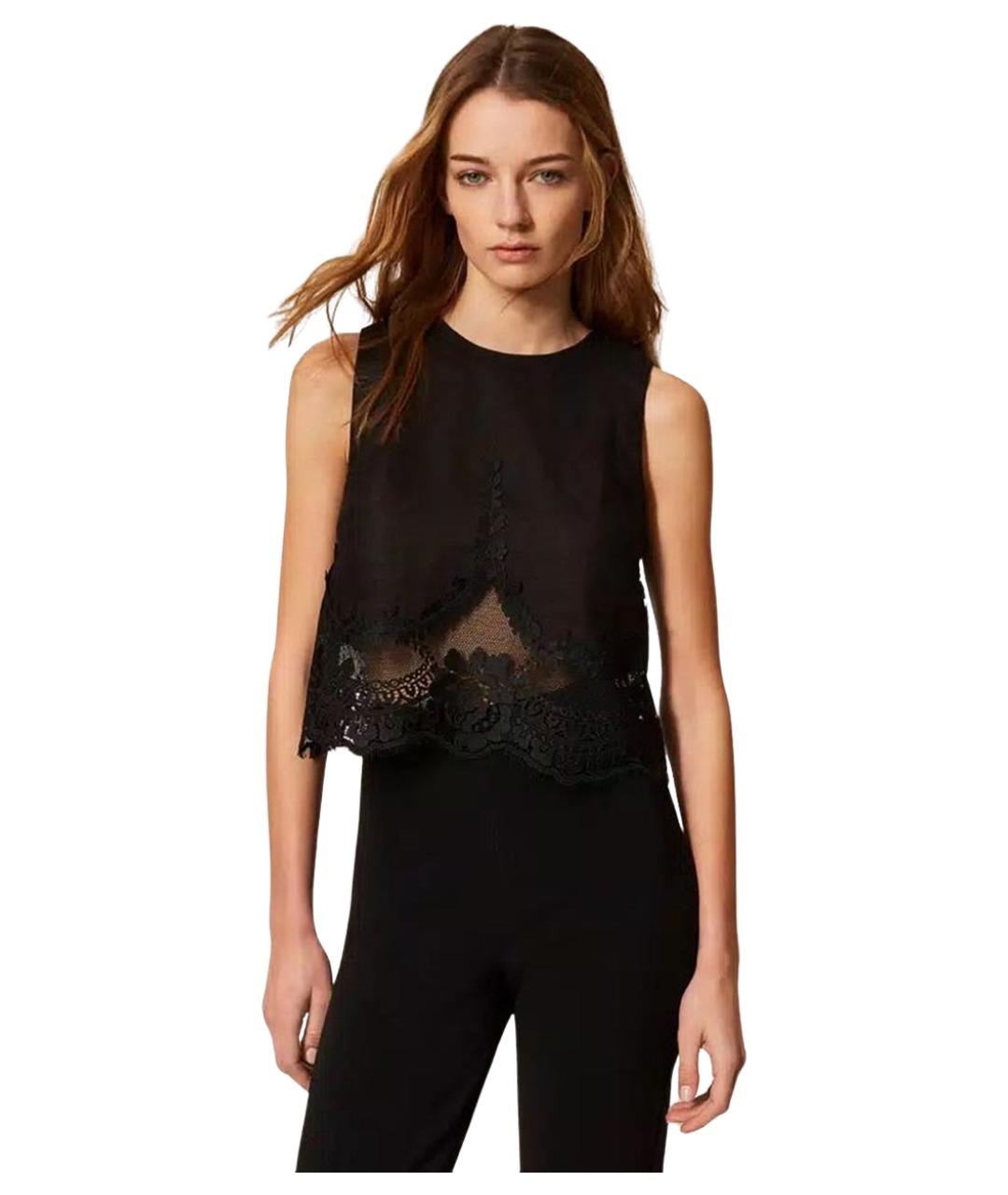 TWIN-SET Черная блузы, фото 1