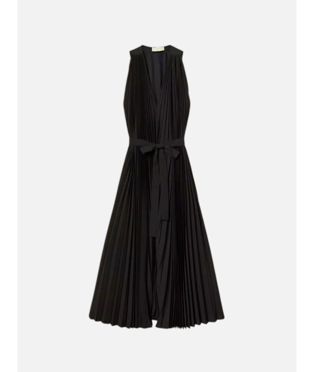 TWIN-SET Черное полиэстеровое повседневное платье, фото 6