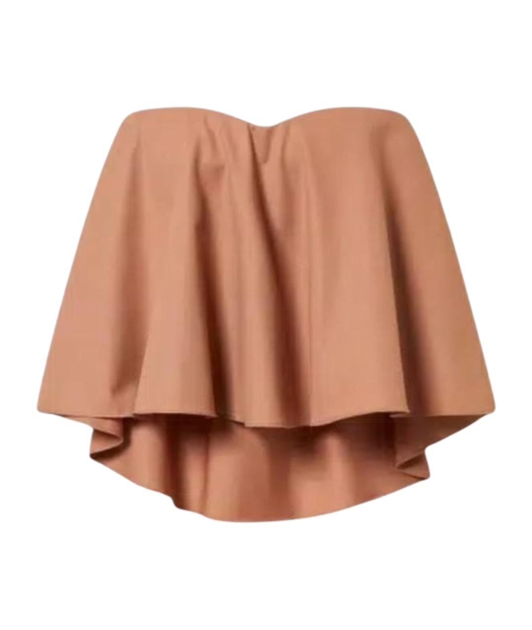 TWIN-SET Коричневая полиэстеровая блузы, фото 1