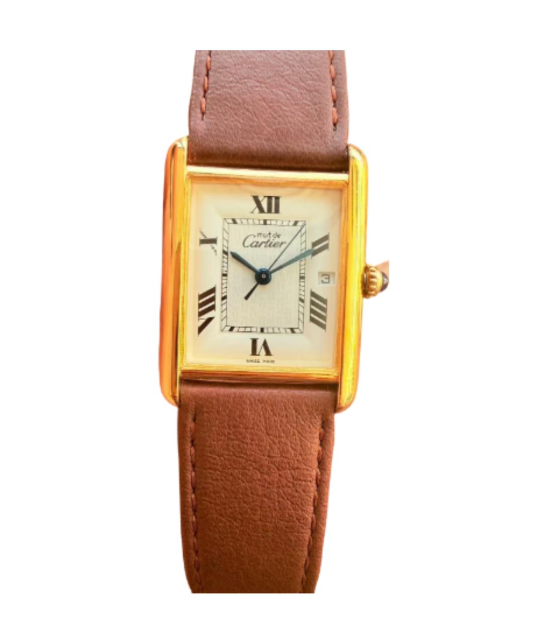 CARTIER Золотые часы, фото 1