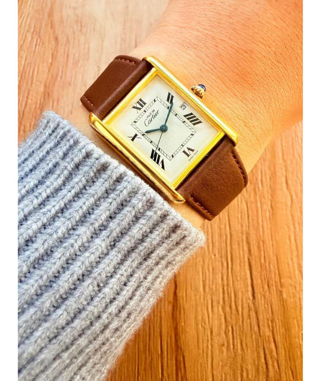 CARTIER Золотые часы, фото 2