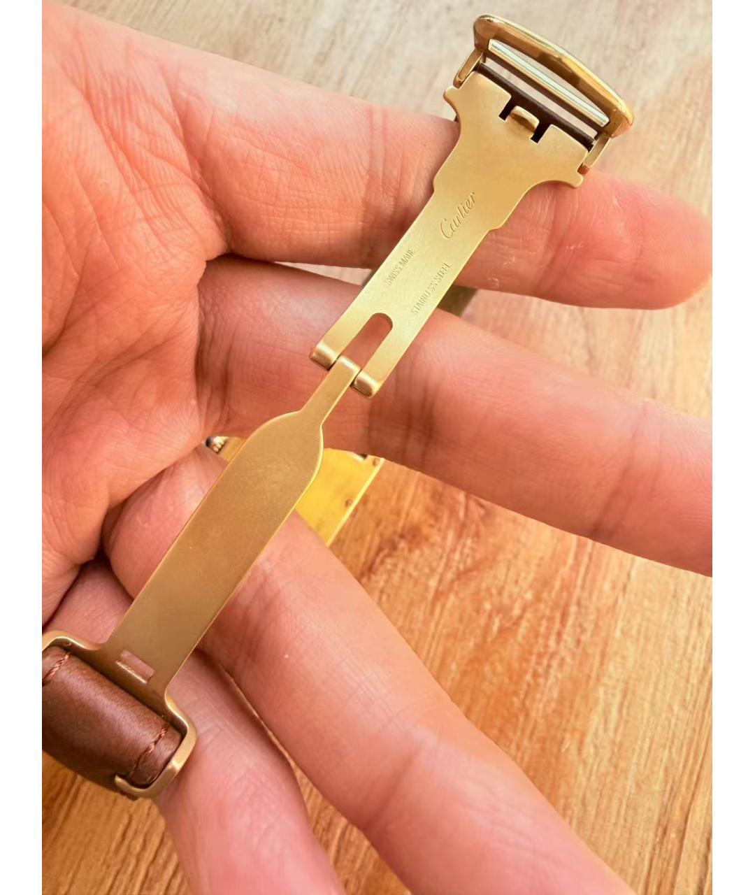 CARTIER Золотые часы, фото 6