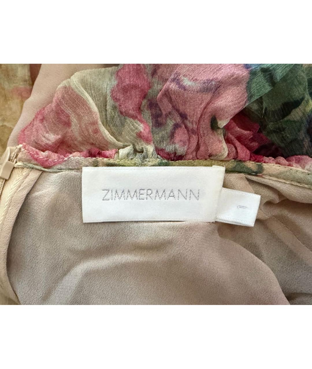 ZIMMERMANN Мульти шелковый комбинезон, фото 2