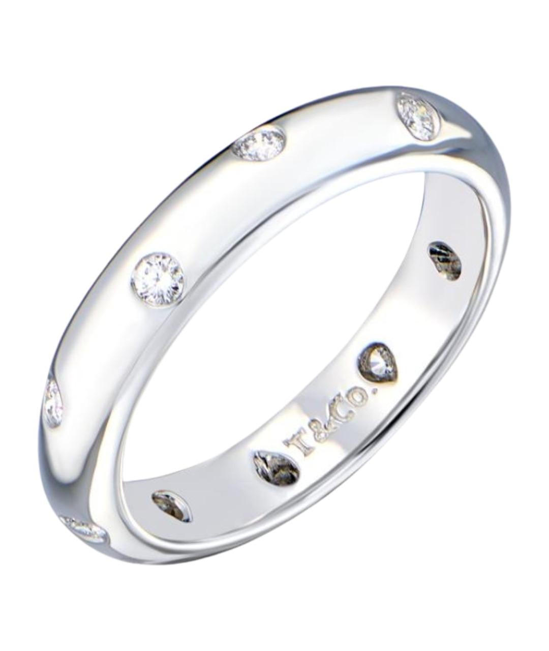 TIFFANY&CO Серебряное платиновое кольцо, фото 1