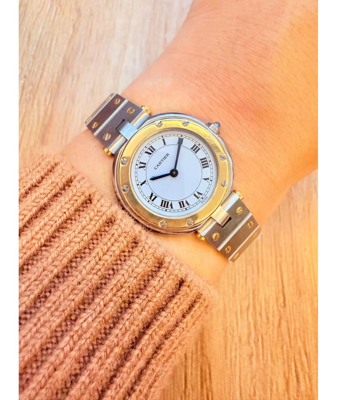 CARTIER Золотые часы, фото 2