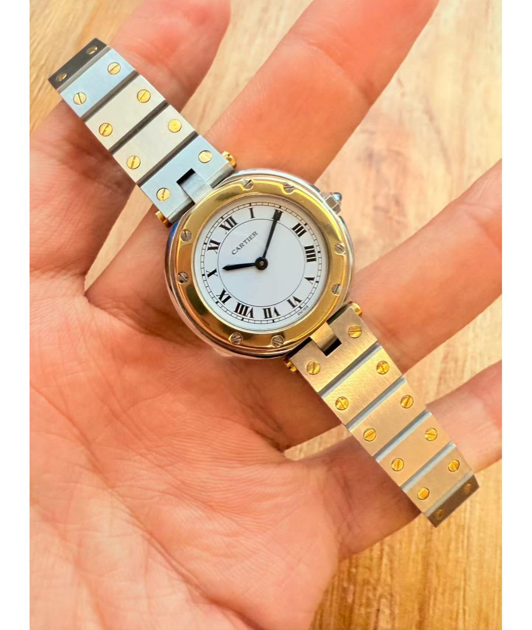 CARTIER Золотые часы, фото 3