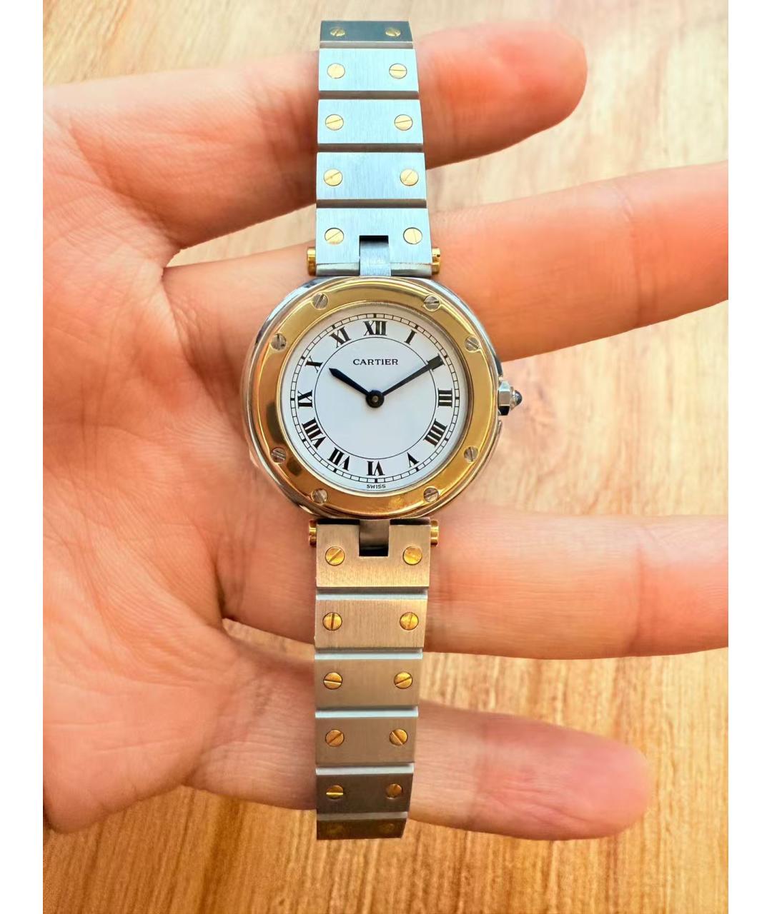 CARTIER Золотые часы, фото 4