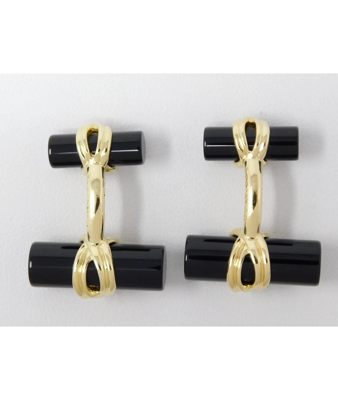 TIFFANY&CO Золотые запонки из желтого золота, фото 2