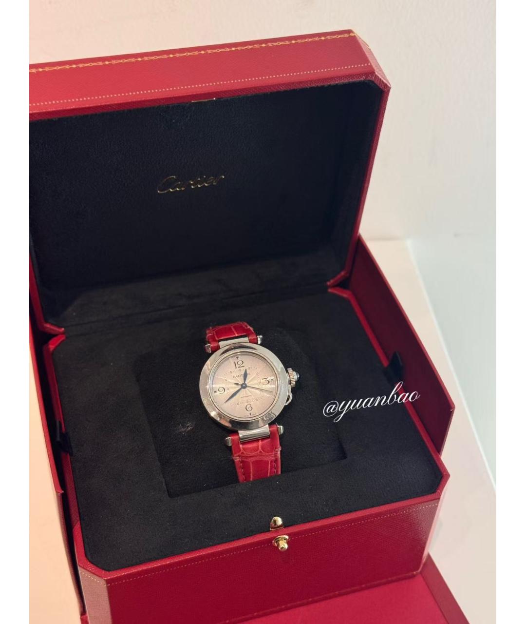 CARTIER Серебряные часы, фото 4