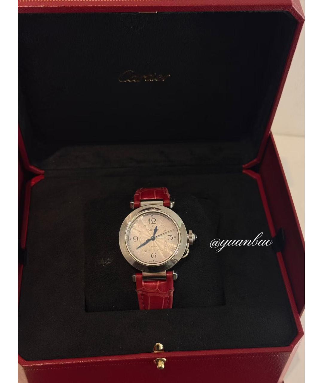 CARTIER Серебряные часы, фото 3