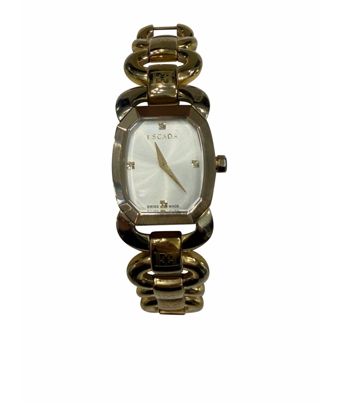 ESCADA Золотые металлические часы, фото 1