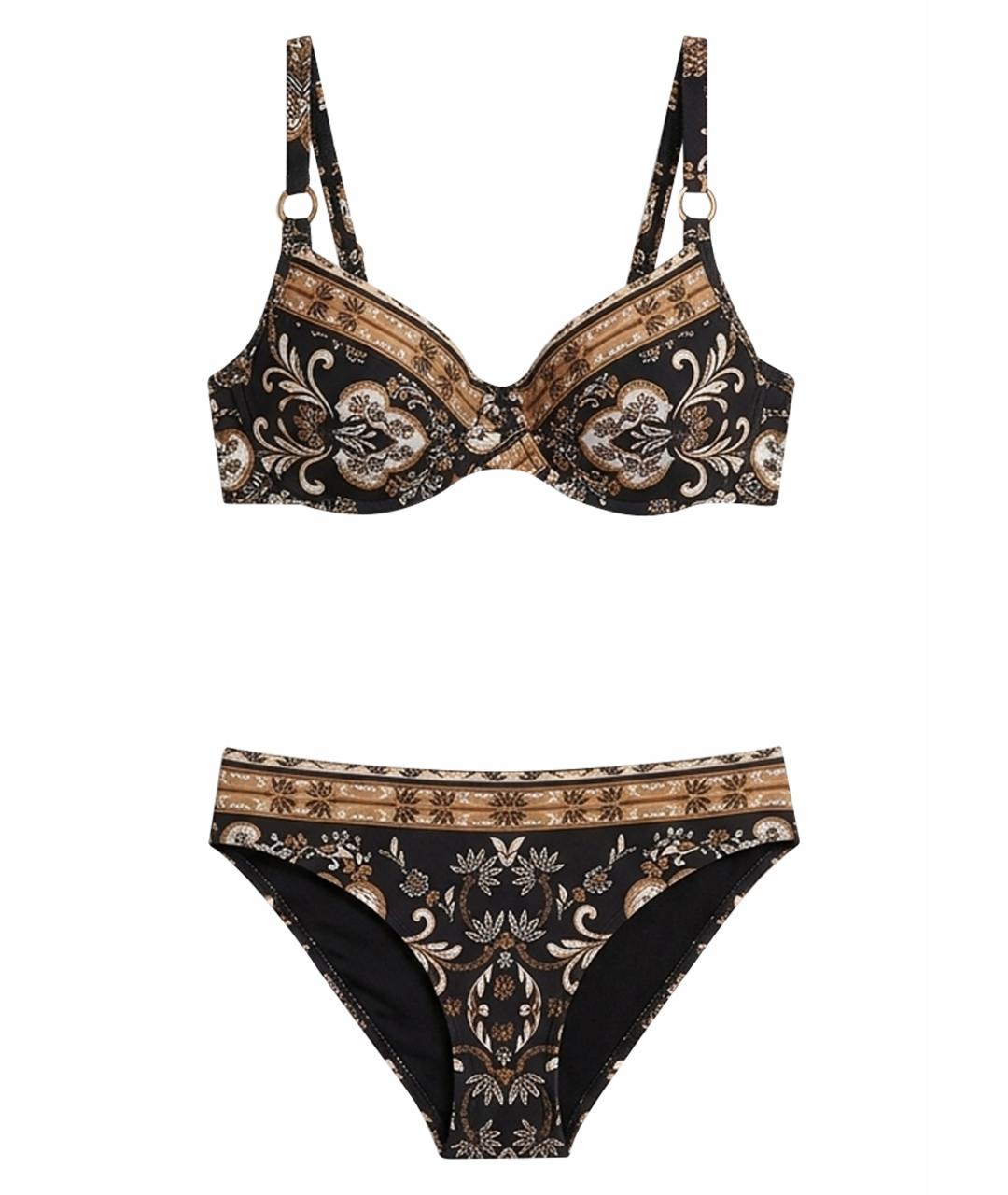 TWIN-SET Мульти полиамидовый купальник, фото 1