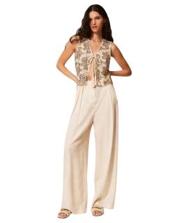 TWIN-SET Брюки широкие