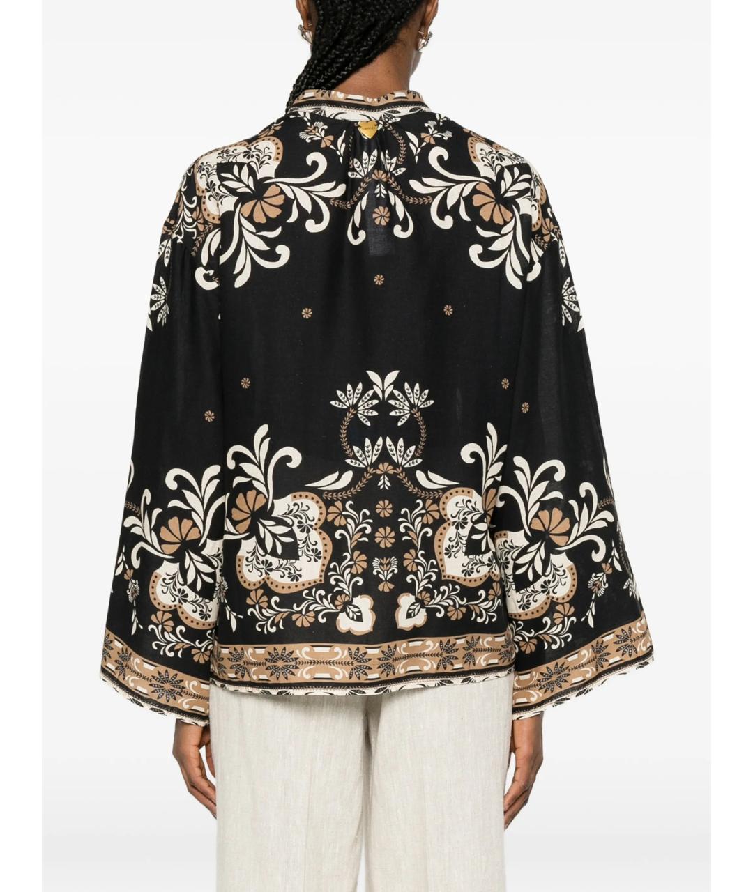 TWIN-SET Мульти вискозная блузы, фото 4