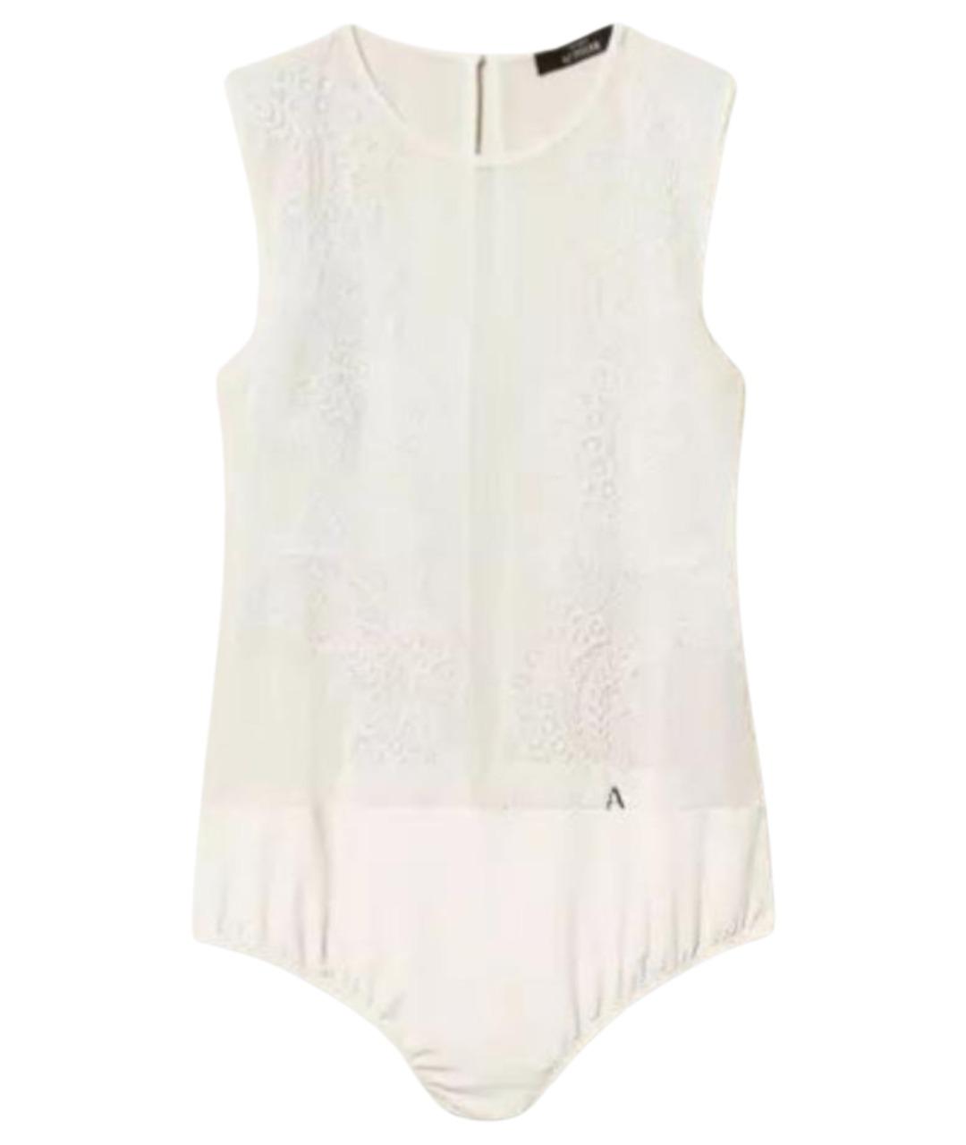 TWIN-SET Белая хлопковая блузы, фото 1