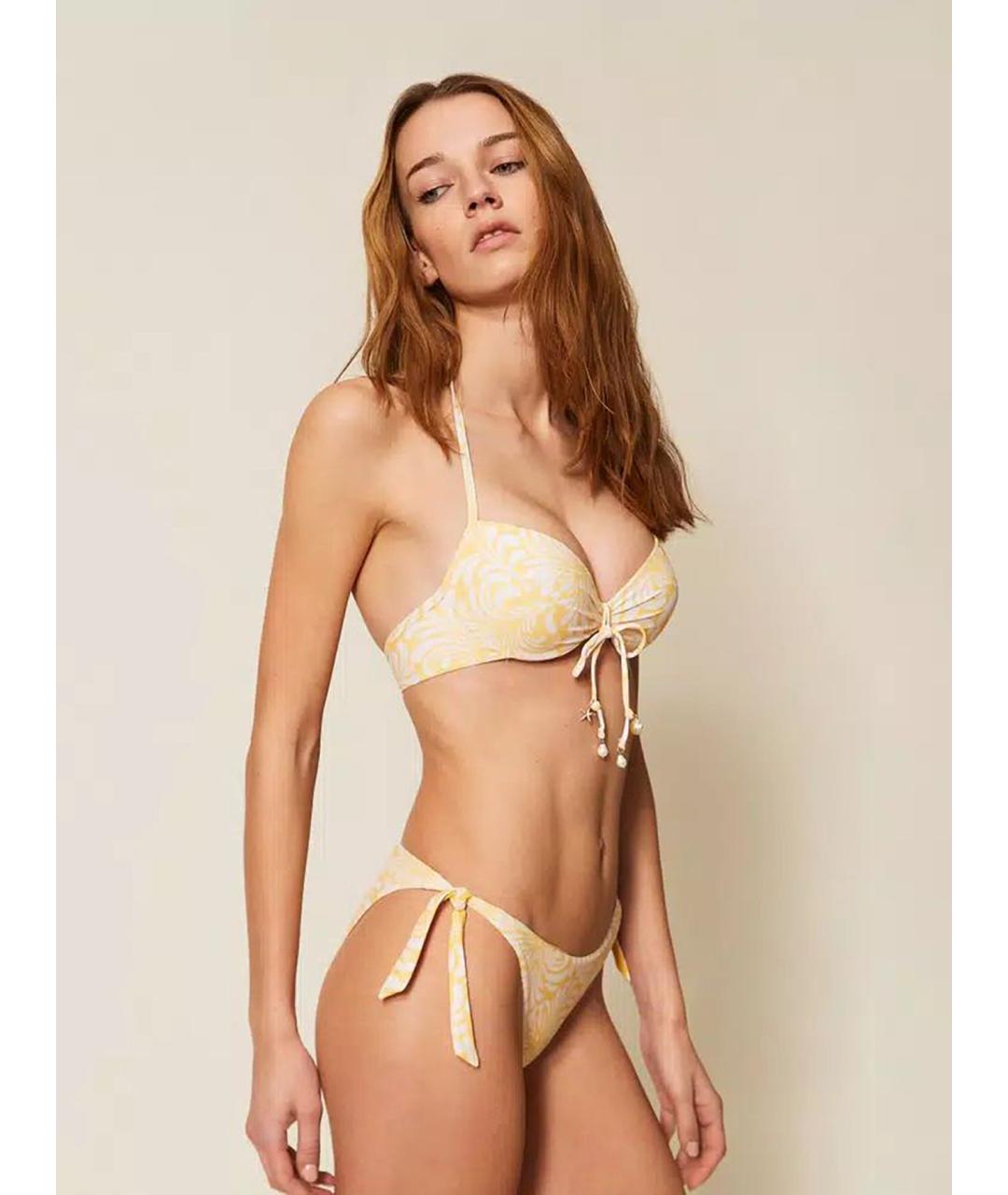 TWIN-SET Мульти полиамидовый купальник, фото 3