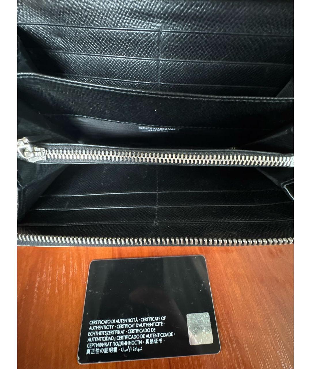 DOLCE&GABBANA Белый кошелек из искусственной кожи, фото 3