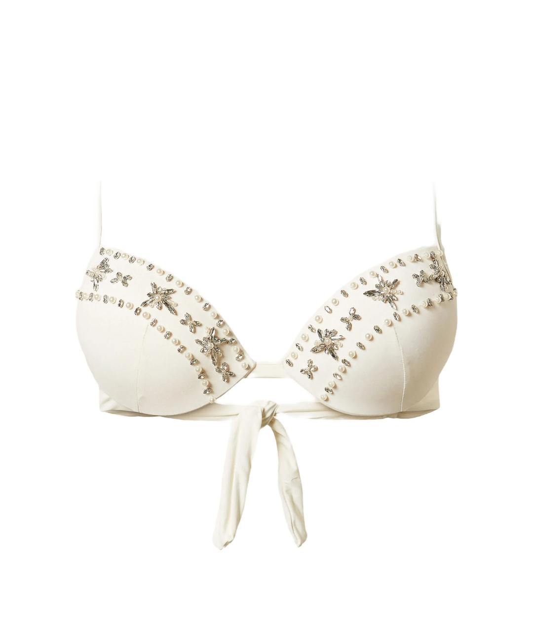 TWIN-SET Белый полиамидовый купальник, фото 1