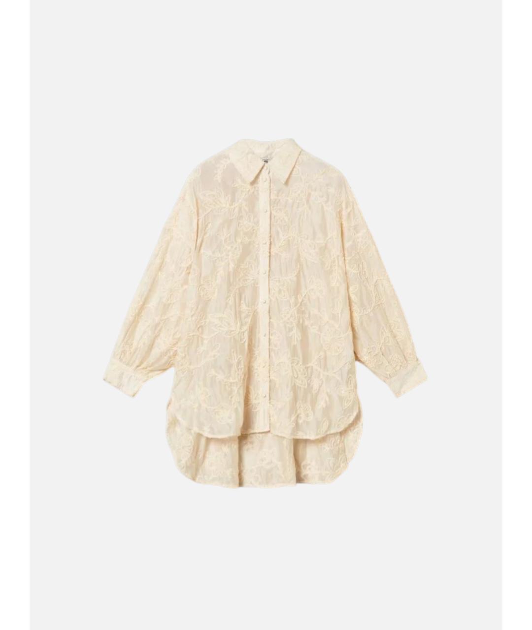 TWIN-SET Бежевая рубашка, фото 7