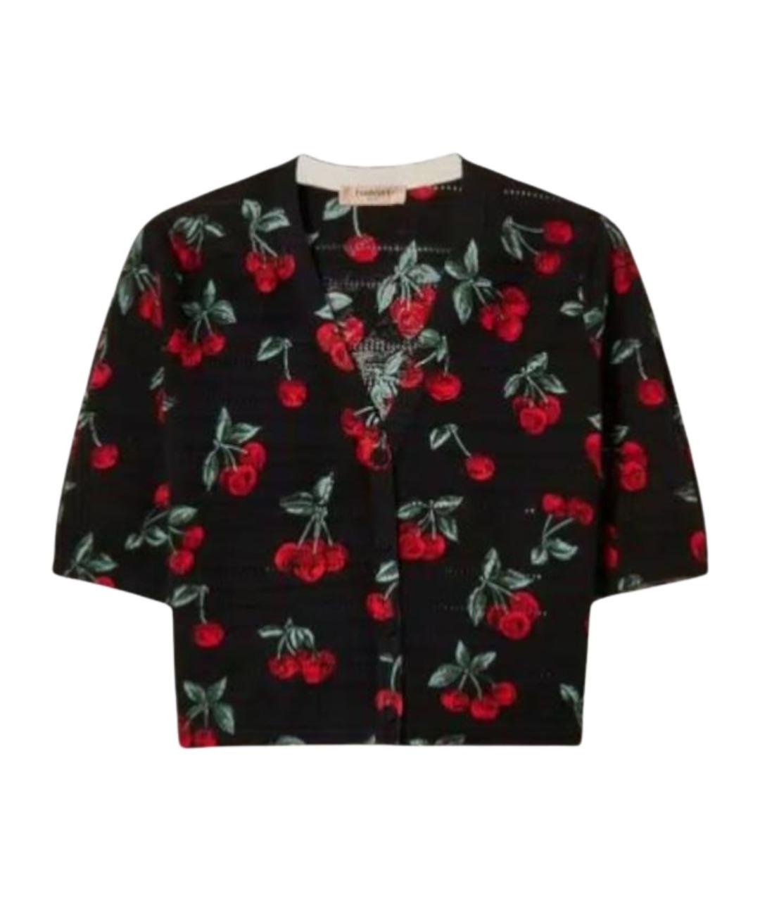 TWIN-SET Мульти хлопковый кардиган, фото 1