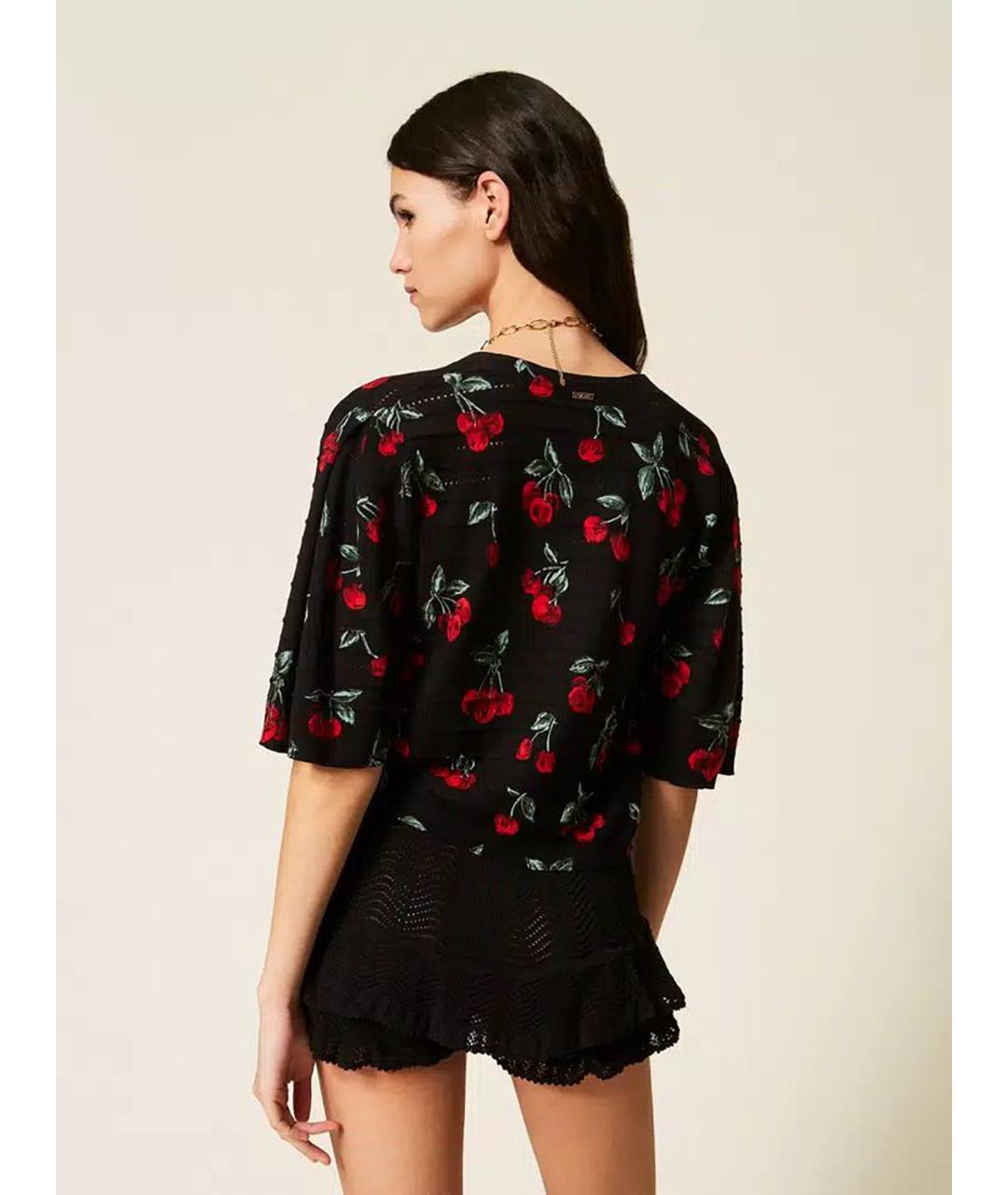 TWIN-SET Мульти хлопковый кардиган, фото 4